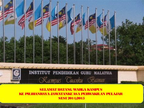 Keputusan Pilihan Raya Ipg Kampus Tuanku Bainun Ppt