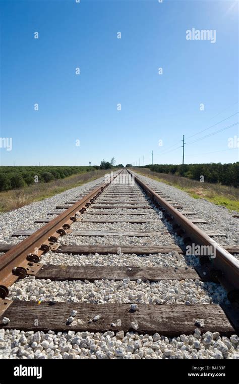 Railroad Tracks Florida Usa Hi Res Stock Photography And Images Alamy