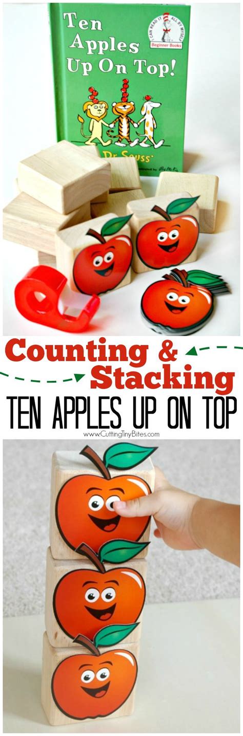 Ten Apples Up On Top Counting And Stacking Math Activities For