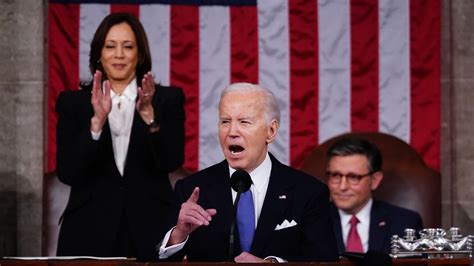 Joe Biden Delivers A Fiery And Forceful State Of The Union Key