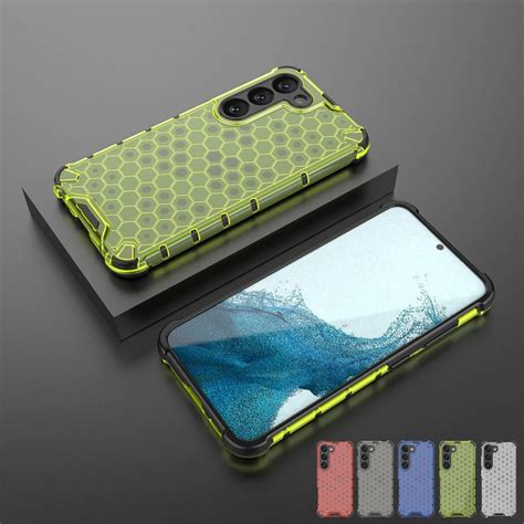 Capa Prova De Choque Honeycomb Para Samsung Galaxy TPU Transl Cido PC