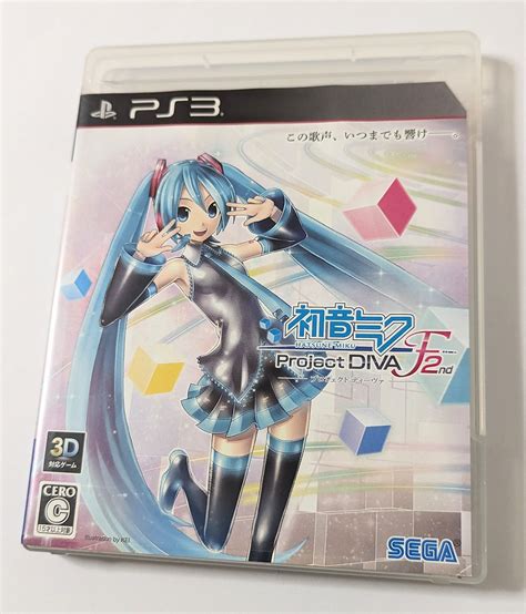 Hatsune Miku Project Diva F 2nd Sony Playstation 3 Ps3 Japan