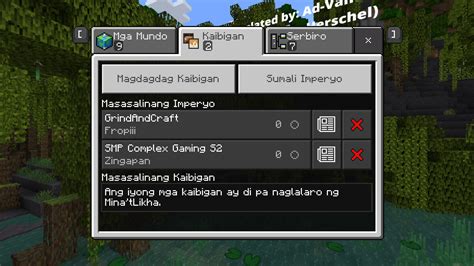 Minecraft Filipino Language For Bedrock Mina TLikha Pure Tagalog