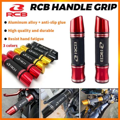 E M Motorcycle Rcb Handle Grip Ahg Cnc Alloy Handle Grip Universal