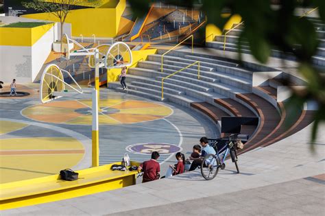 JU•Basketball Park by HID - 谷德设计网