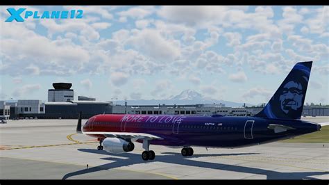 X Plane Digest Toliss A Denver Den To Seattle Sea Youtube