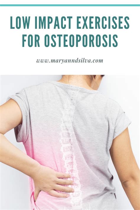 Low Impact Exercises For Osteoporosis Maryann Dsilva Fitness Low