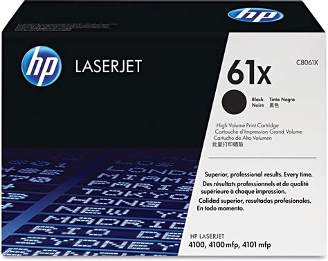 Hp C8061x 61x 41004101 High Yield Black Toner Cartridge