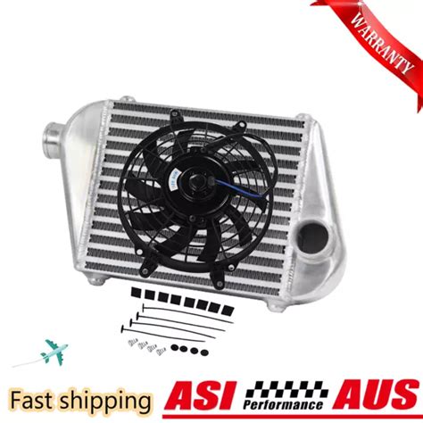 TOP MOUNT INTERCOOLER 9 Fan Fit Toyota Hilux KZN165 1Kz Te 3L 4Cyl