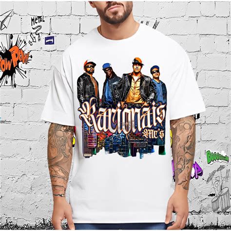 Camiseta Personalizada Hip Hop Racionais Mcs Algod O Unissex