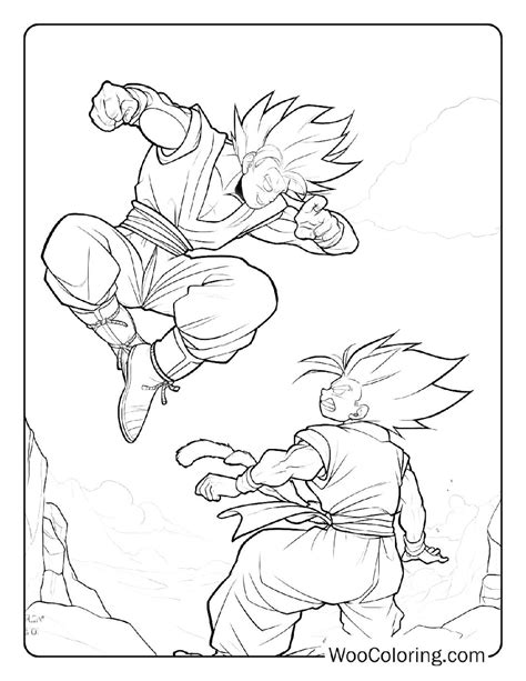 100 Goku Coloring Pages Free Printable Pdf Woo Coloring