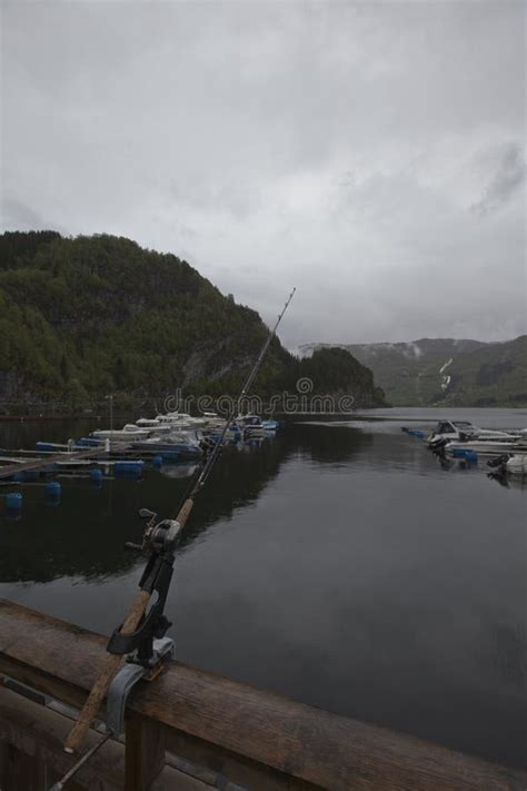 Fishing in norway stock photo. Image of port, blue, nature - 101113436