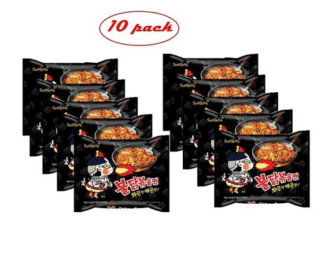 Samyang Korean Fire Challenge Buldak Noodle Hot Spicy Chicken Flavor