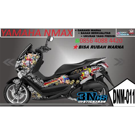 Jual Sticker Joker Queen Fullbodi Yamaha Nmax 155 Old Striping Yamaha