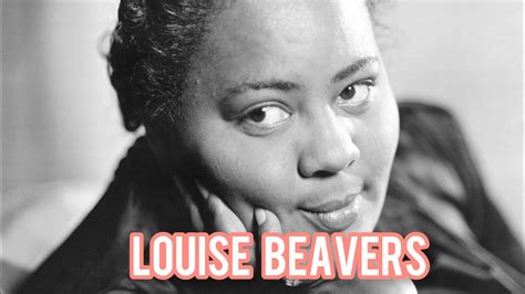 Louise Beavers: She was typecast and made to overeat - YouTube