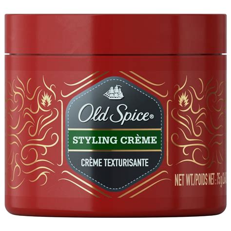 Old Spice Mens Hair Styling Cream Medium Hold 264 Oz