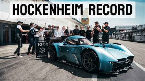 Track Record Fastest Ever Closed Wheel Lap At Hockenheim Mcmurtry