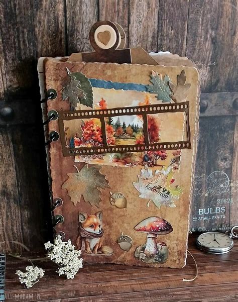 Album Na Jesienne Zdj Cia R Czne Wykonanie Scrapbooking Art Madam Pl