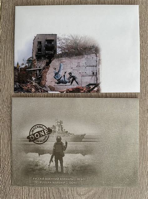 Ukraine Europe Military Banksy Postcard Catawiki