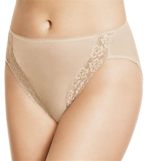 Wacoal 89371 Hi Cut Lace Trim Brief Panties Ebay