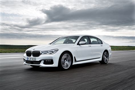 Wallpaper White Side View Sports Car Performance Car Bmw 7 Series Sedan Wheel Land