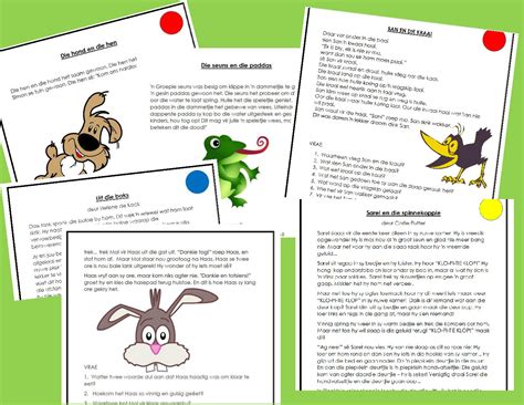 Afrikaans Eat Gedifferensieerde Leesbegrip • Teacha