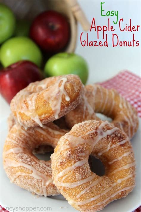 Easy Apple Cider Glazed Donuts Recipe Cincyshopper