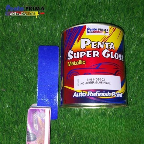 Jual Cat Penta Super Gloss Metallic Cat Duco Nc Jupiter Blue