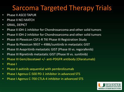 Bone And Soft Tissue Sarcomas Precision Sarcoma Sarcoma Alliance Ppt