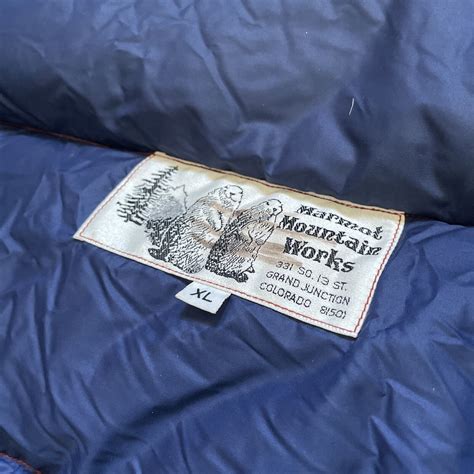 Vintage 1970s Marmot Mountain Works Puffer Down Vest. - Gem