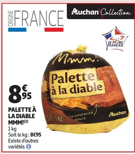 Mmm Palette A La Diable Kg Promotie Bij Auchan