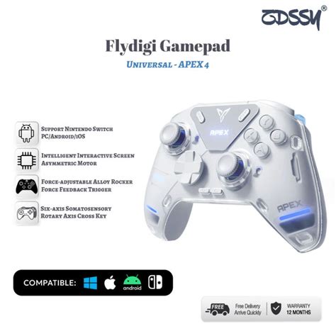 ZDSSY Flydigi Original APEX 4 Gaming Controller Wireless Elite Force