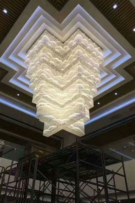 Large Crystal Chandelier For High Ceiling Chandelier Crystal