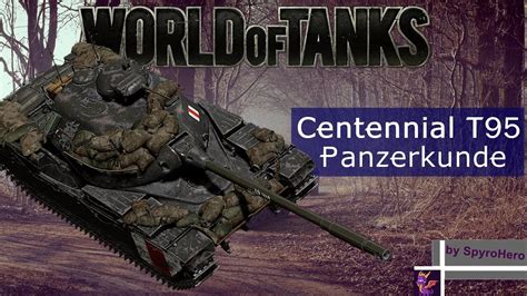 World Of Tanks Centennial T95 Panzerkunde Gameplay Xbox Ps4 [deutsch