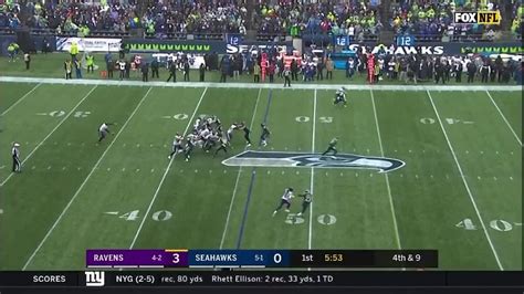 Nfl 2019 Baltimore Ravens Vs Seattle Seahawks Full Game Week 7