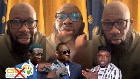 Live Sonko Entre Dans Le Coma Ousmane Tounkara Fait Des R V Lations