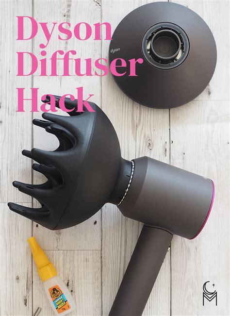 Dyson Diffuser Hack - Curl Maven - Black Orchid Diffuser & Dyson