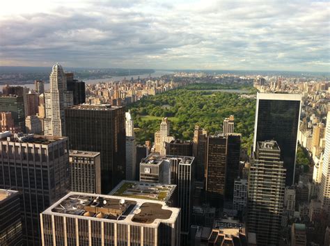 Top Of The Rock The View From The Top Of Rockefeller Center