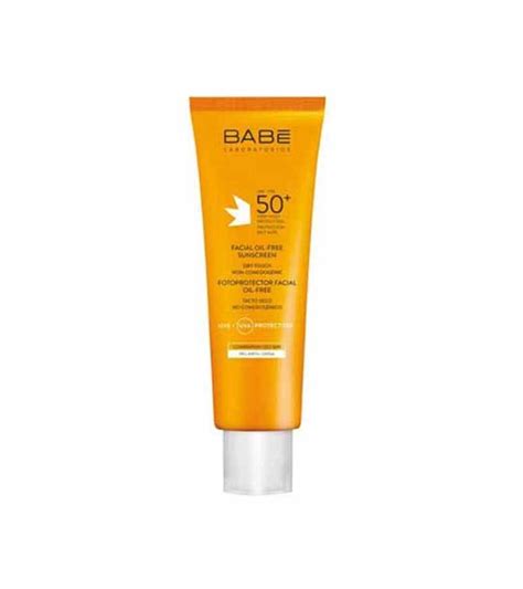 Babe Facial Oil Free Sunscreen Cream Spf Ml Wealzin