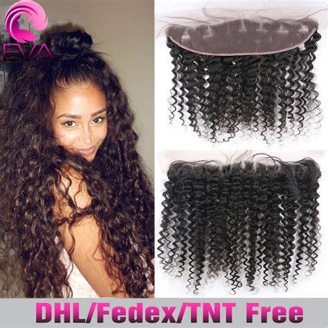 Best Lace Frontals Piece 13x4 Brazilian Hair Deep Wave Full Lace