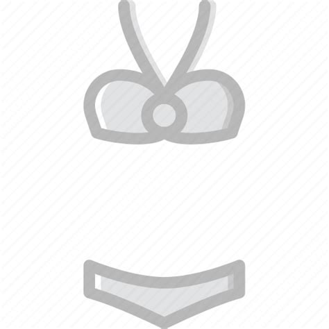 Bikini Clothes Fashion Woman Icon