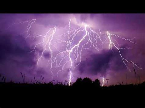 Rainstorm Thunder And Lightning Youtube