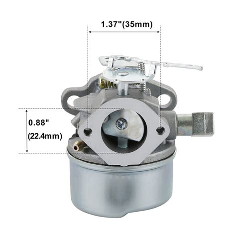 Carburetor Carb Fit For Tecumseh 5hp Mtd Hs50 Hssk50 Snowblower 640084b 640084a Ebay