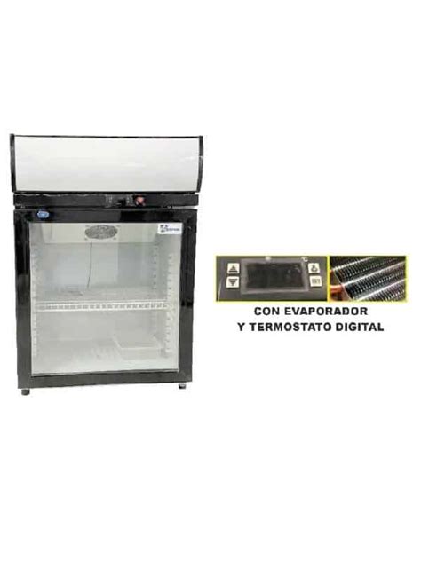 Armario De Puerta Expositor Refrigerado Sobremostrador Serie Frost