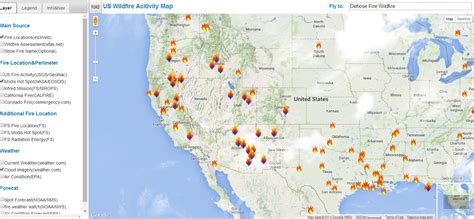 Fl Forest Service On Twitter Current Active Wildfires 2202017. Cal ...