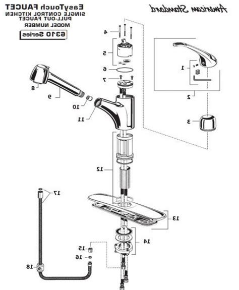 Moen Kitchen Faucet Repair Kits Parts And Disassembling White Faucets