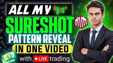 All My Sureshot Pattern Reveal In One Video With Live Trading Pro