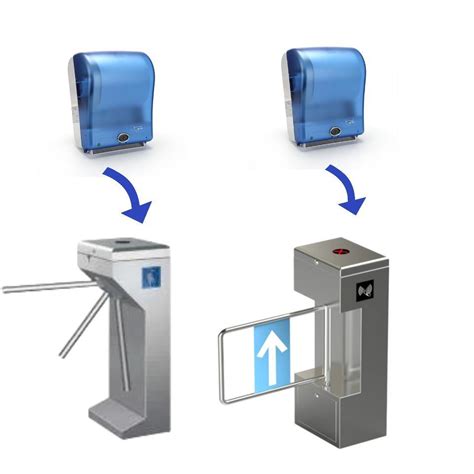 Automatic Toilet Access Control Coin Operatedtissue Supply Turnstile