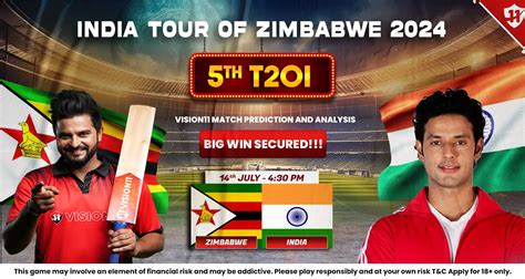 India Vs Zimbabwe 5th T20I Match Prediction Predicted Playing 11 And