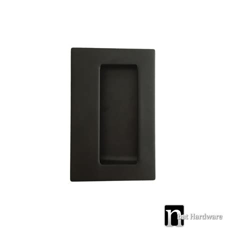 Matt Black Sliding Door Flush Pull Nbat Hardware